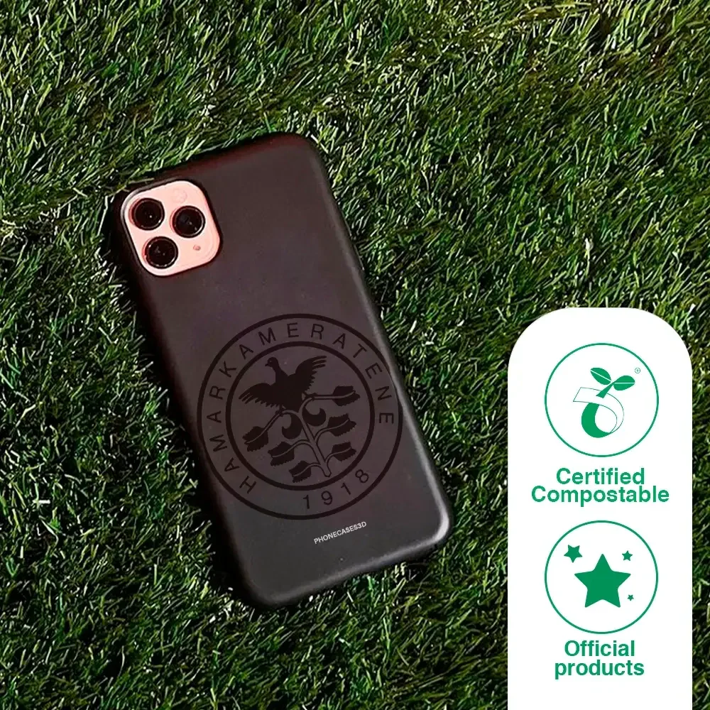 HamKam Official Compostable Phone Case Design Black emblem - Image 48