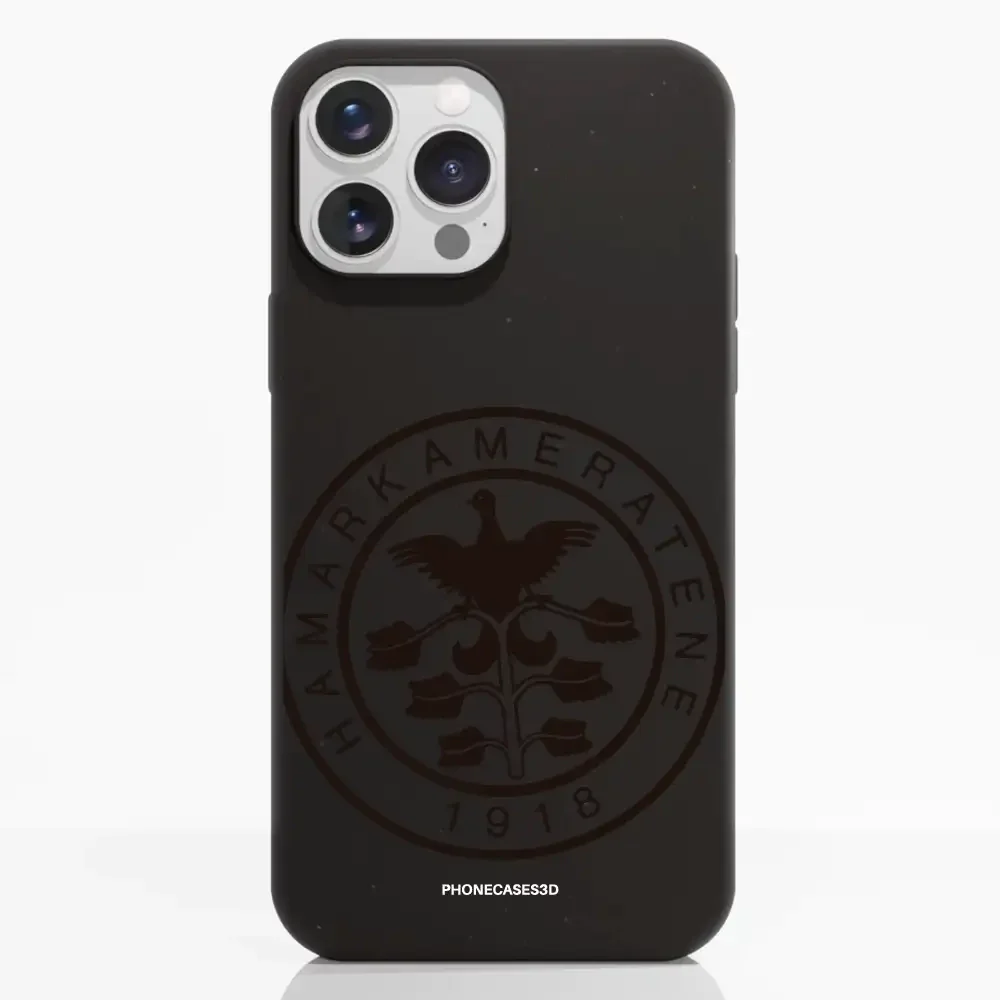 HamKam Official Compostable Phone Case Design Black emblem - Image 8