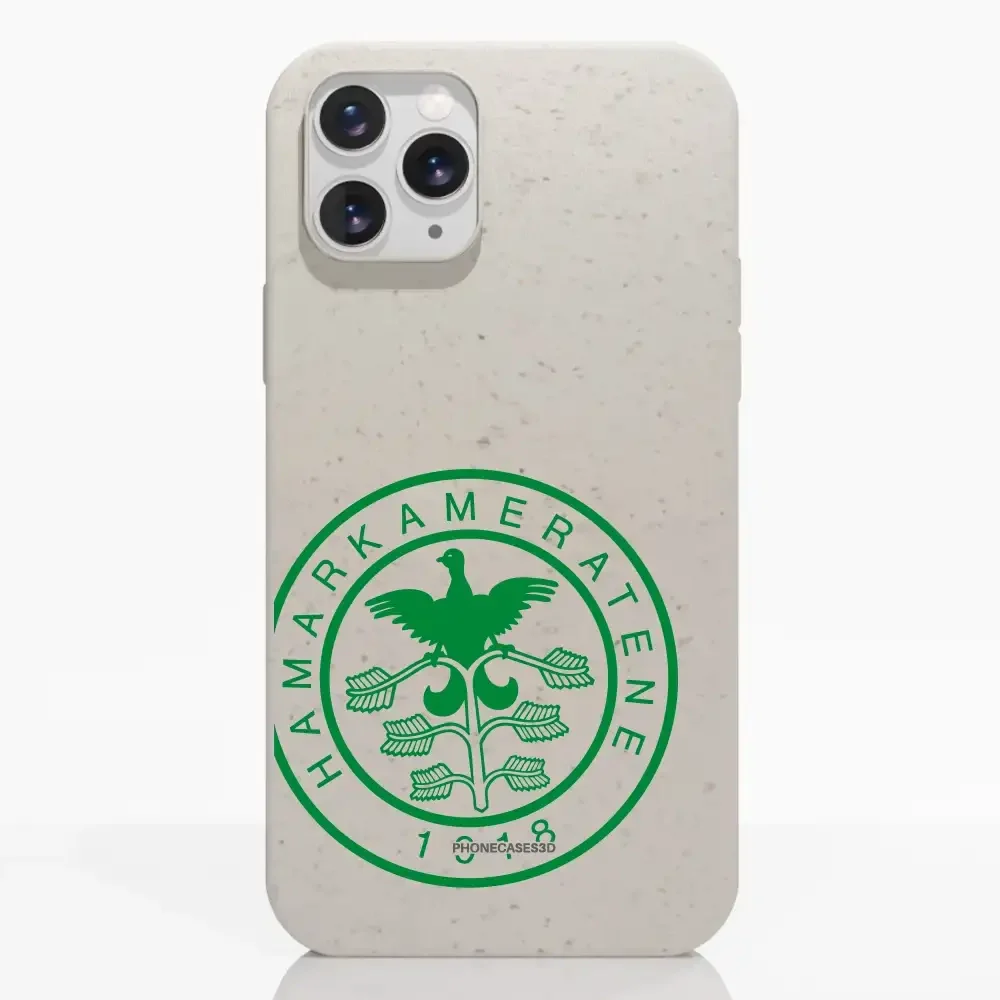 HamKam Official Compostable Phone Case Design Green Emblem - Image 2