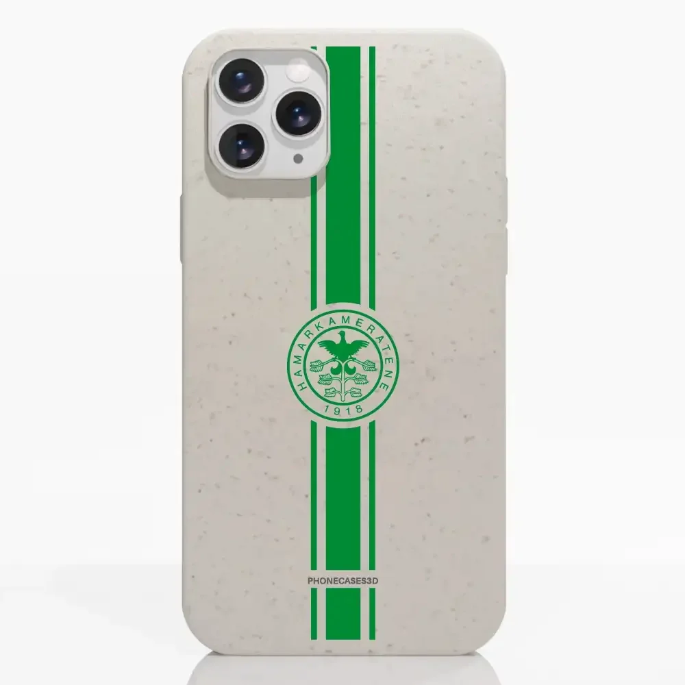 HamKam Official Compostable Phone Case Design Green Stripes - Image 2