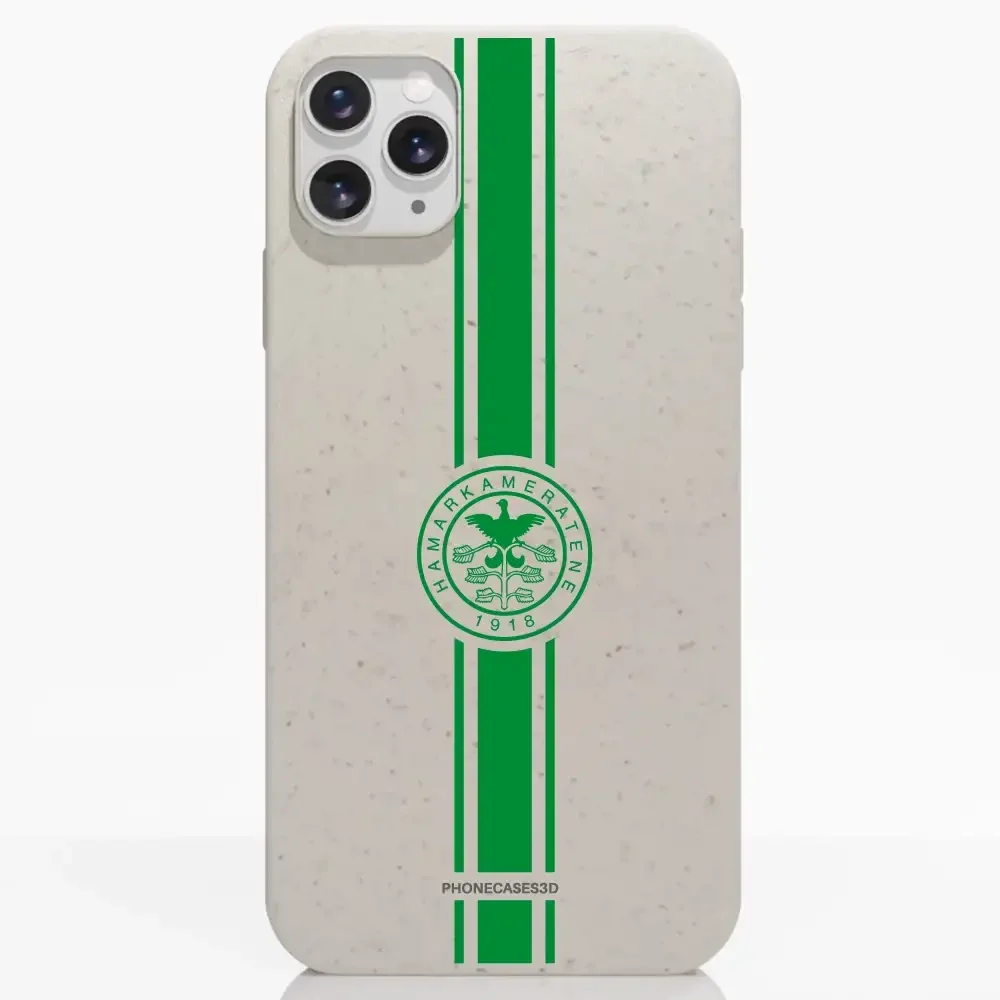 HamKam Official Compostable Phone Case Design Green Stripes - Image 3