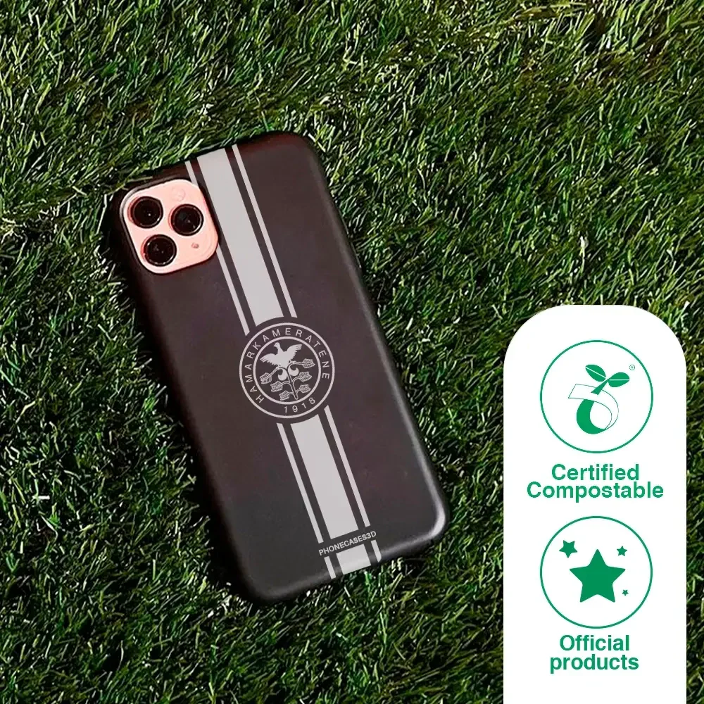 HamKam Official Compostable Phone Case Design White Stripes - Image 48