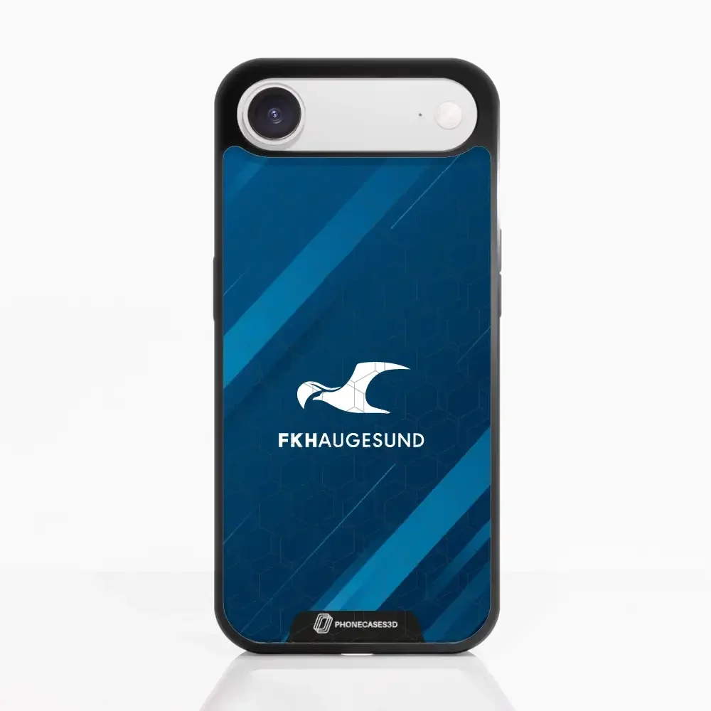 Haugesund FK Official 3D Phone Case Design Abstract Blue - Image 25