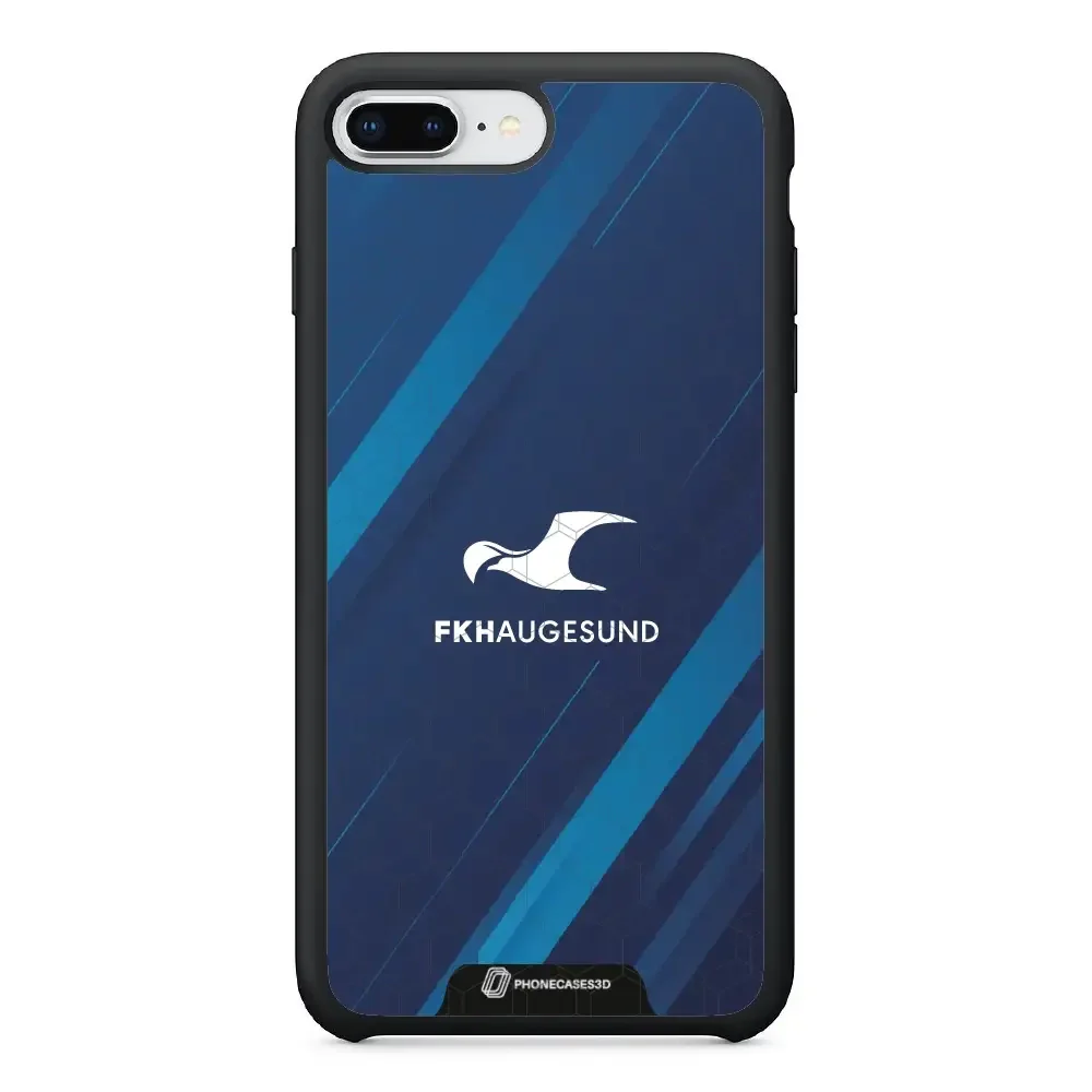 Haugesund FK Official 3D Phone Case Design Abstract Blue - Image 35
