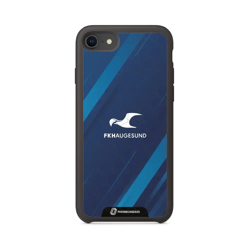 Haugesund FK Official 3D Phone Case Design Abstract Blue - Image 36
