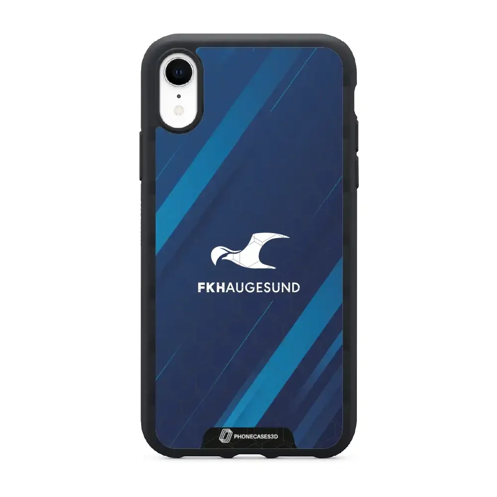 Haugesund FK Official 3D Phone Case Design Abstract Blue - Image 39