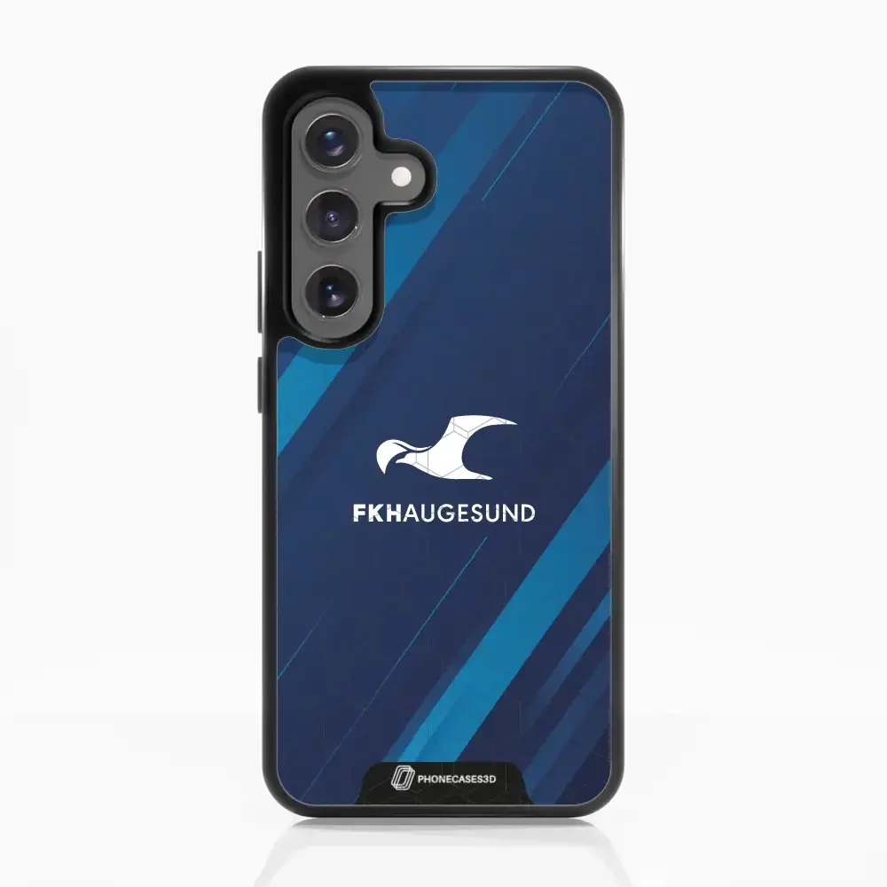 Haugesund FK Official 3D Phone Case Design Abstract Blue - Image 61