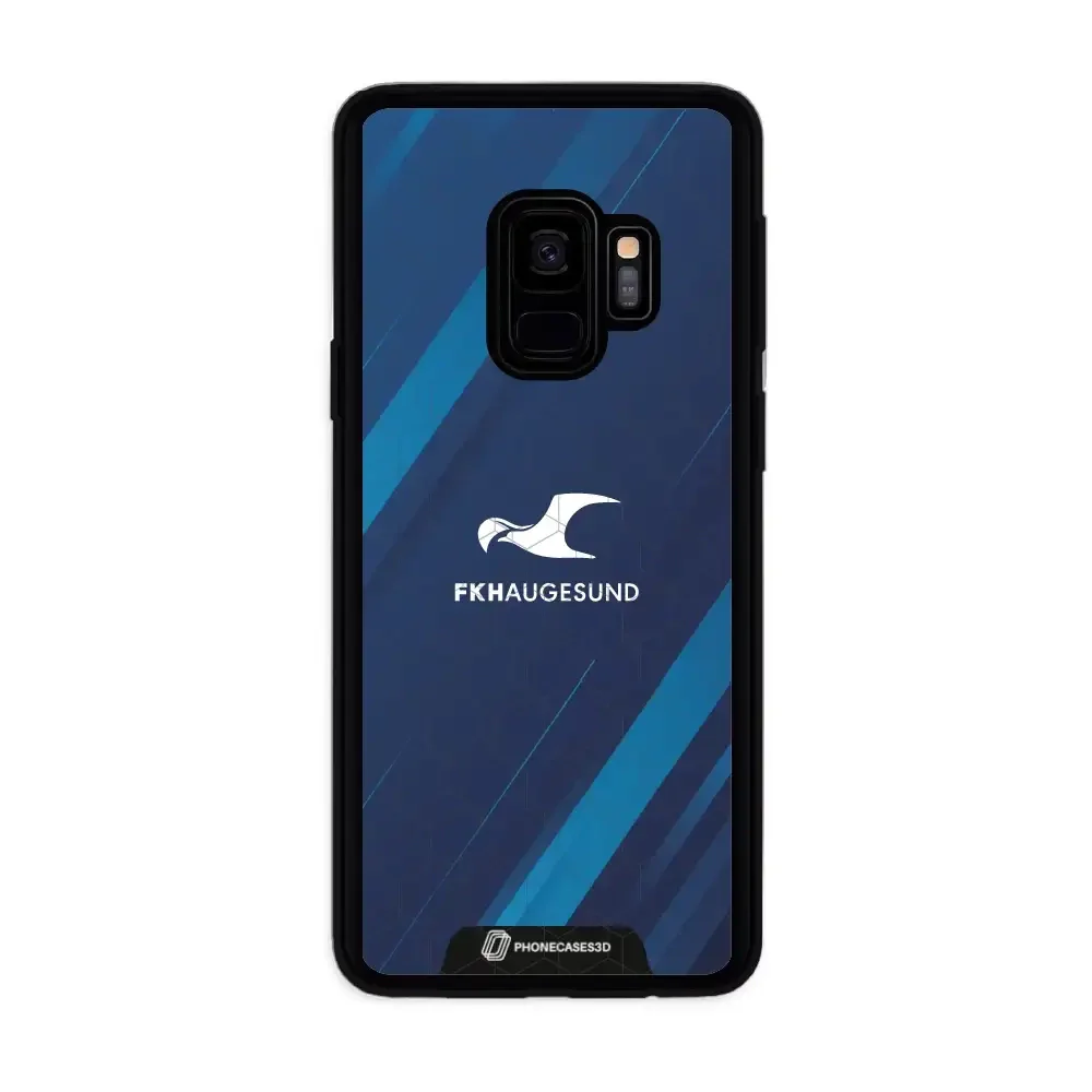 Haugesund FK Official 3D Phone Case Design Abstract Blue - Image 67