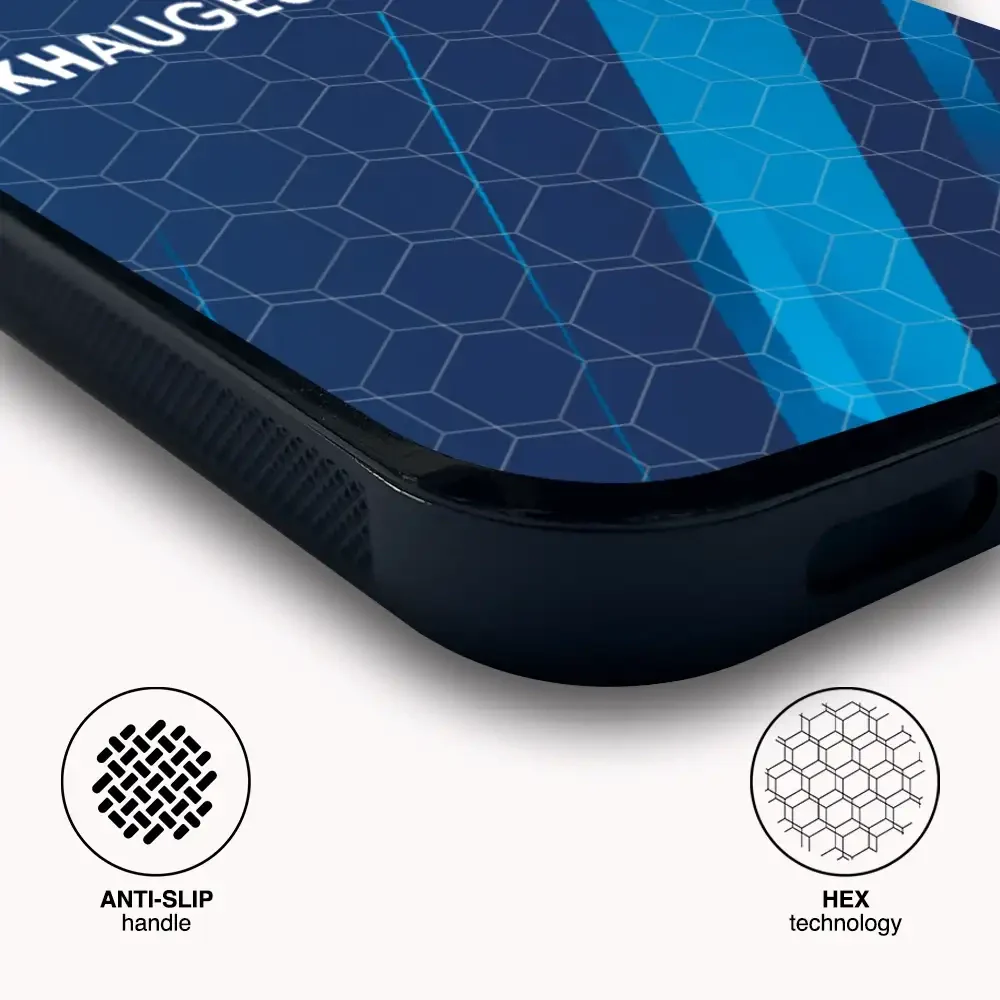Haugesund FK Official 3D Phone Case Design Abstract Blue - Image 75