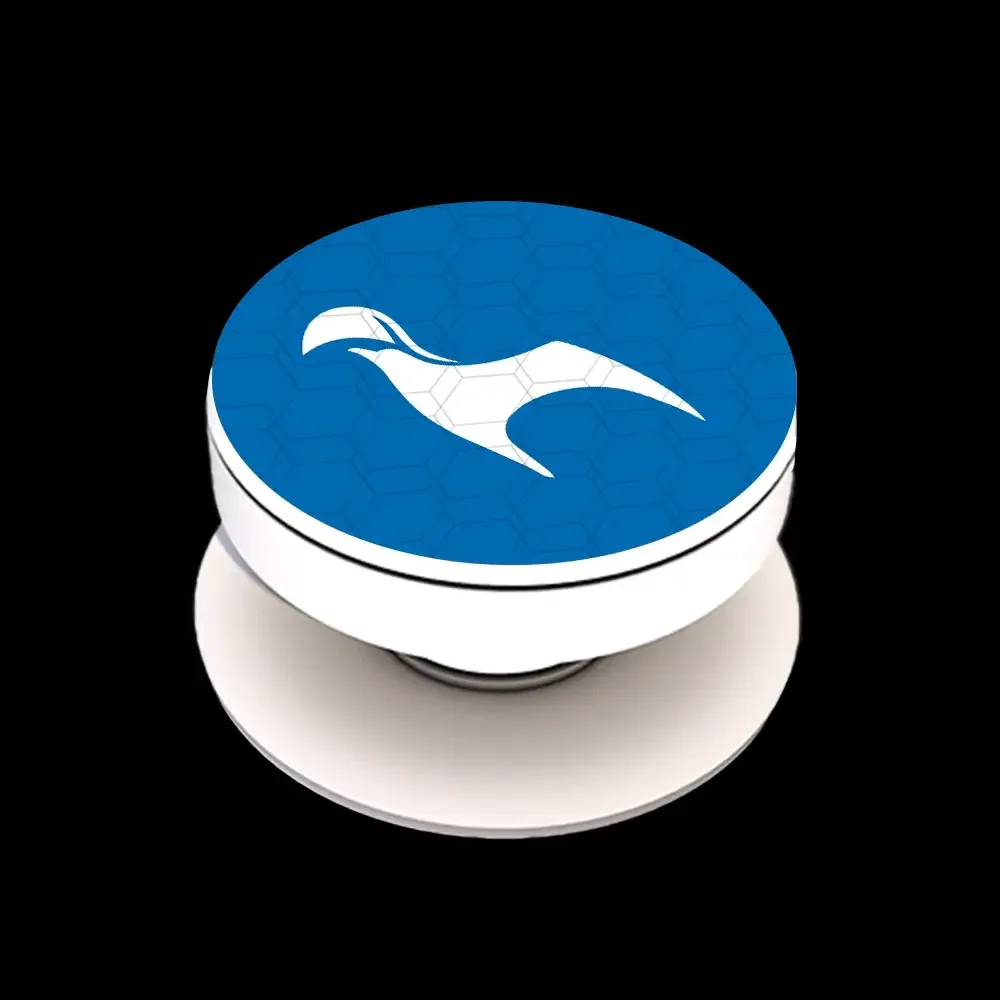 Haugesund FK Official 3D Phone Grip Design Blue