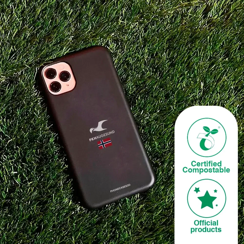 Haugesund FK Official Compostable Phone Case Design Flag - Image 47