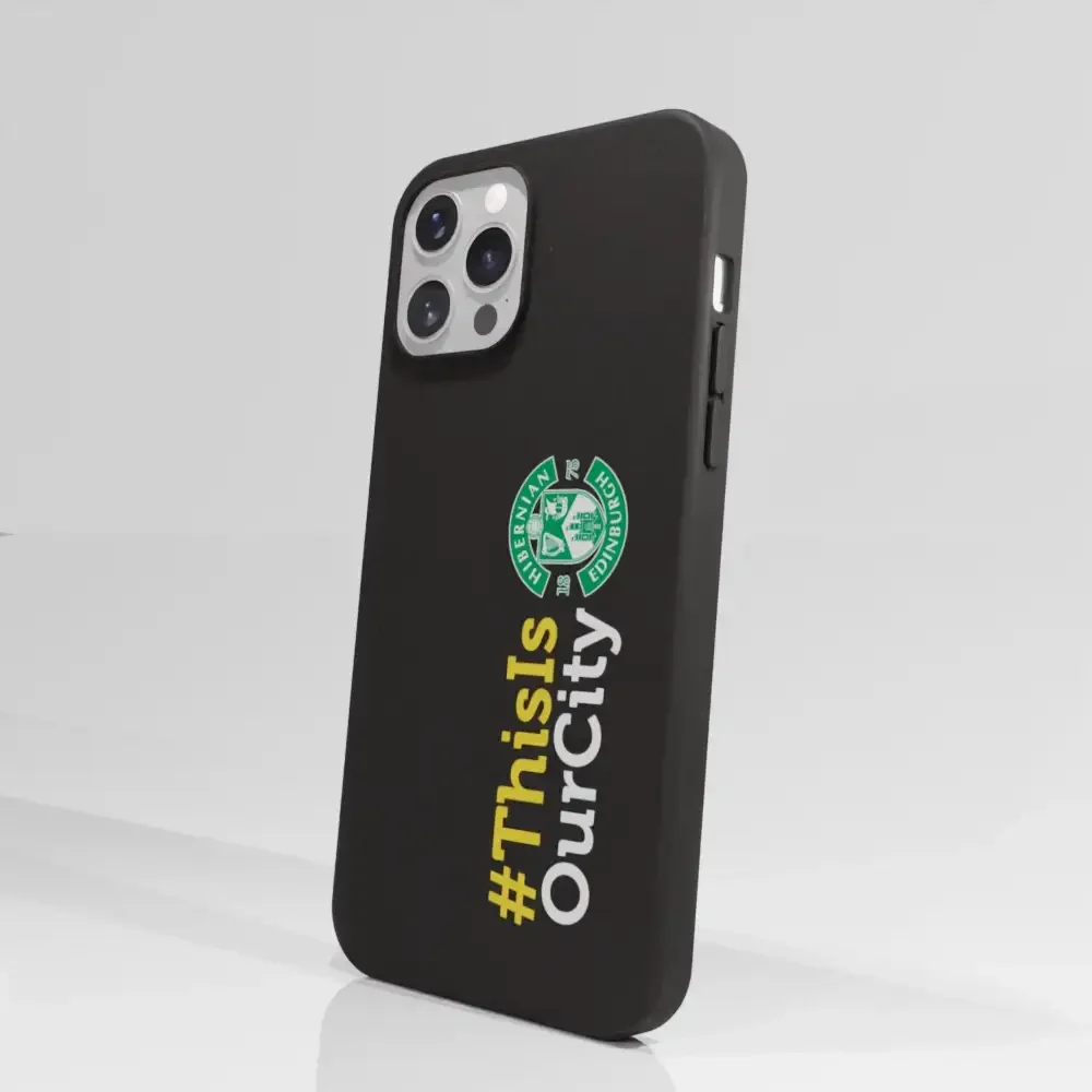 Hibernian FC Official Compostable Phone Case Design 84 - Image 54