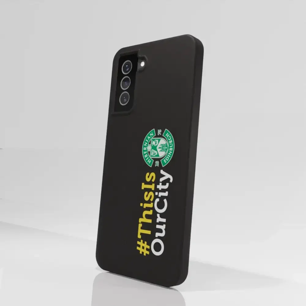Hibernian FC Official Compostable Phone Case Design 84 - Image 71