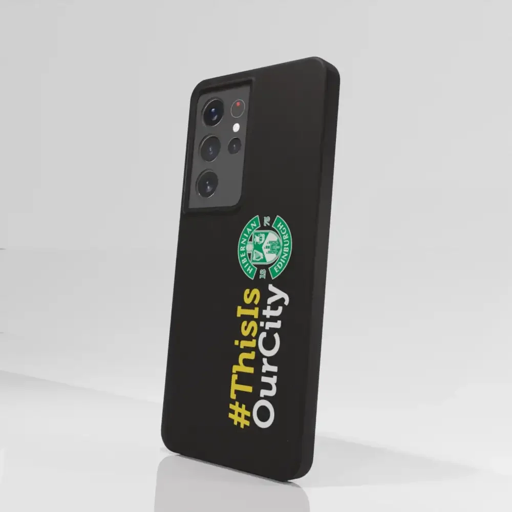 Hibernian FC Official Compostable Phone Case Design 84 - Image 72