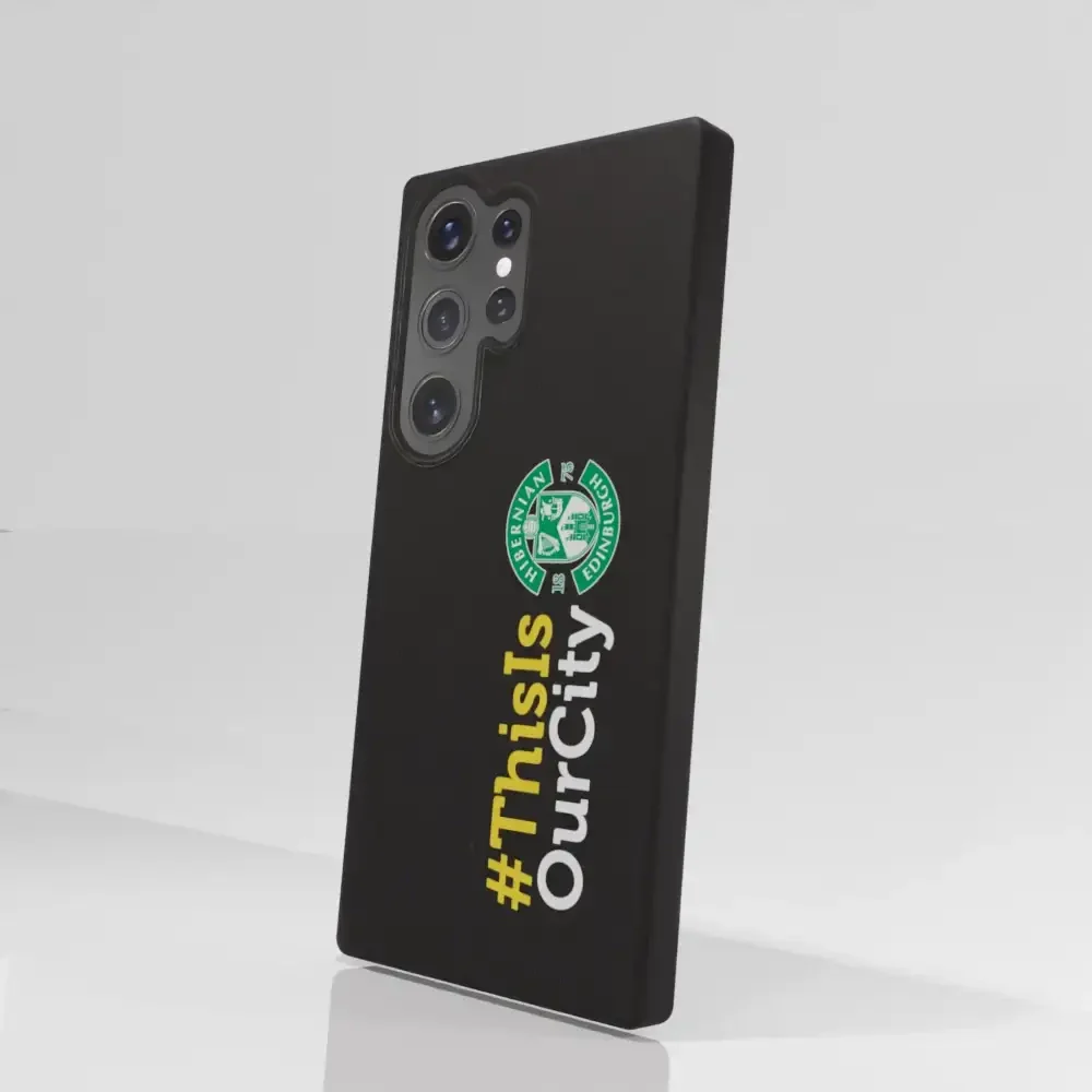 Hibernian FC Official Compostable Phone Case Design 84 - Image 78