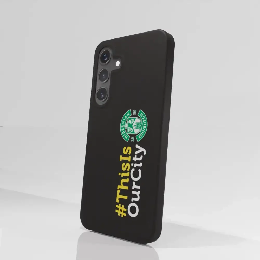 Hibernian FC Official Compostable Phone Case Design 84 - Image 83