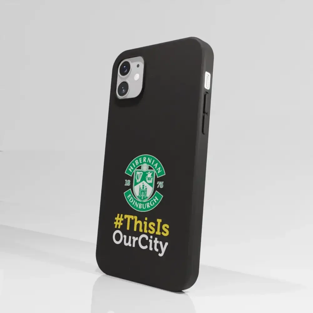 Hibernian FC Official Compostable Phone Case Design 86 - Image 49