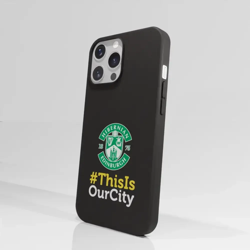 Hibernian FC Official Compostable Phone Case Design 86 - Image 60