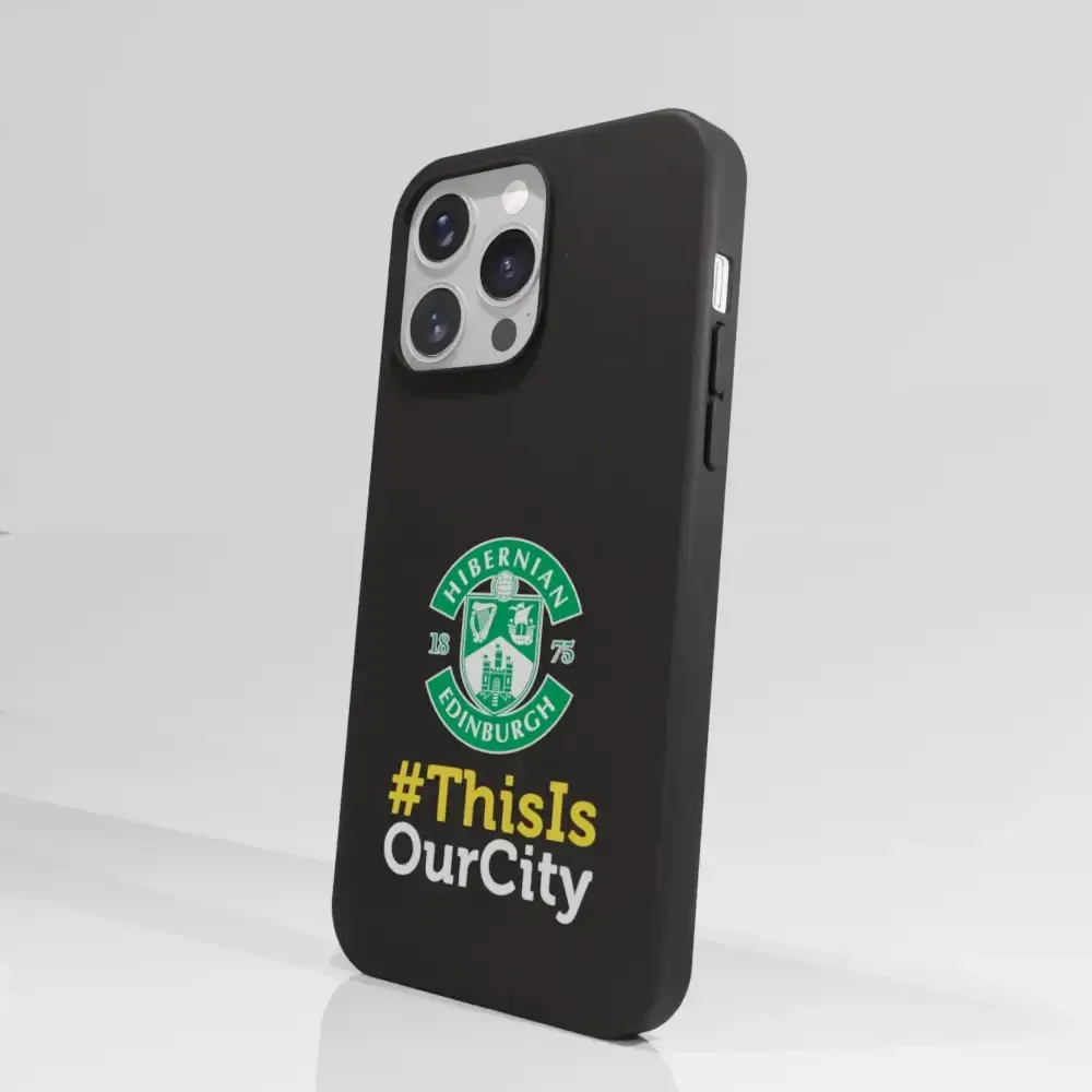 Hibernian FC Official Compostable Phone Case Design 86 - Image 65