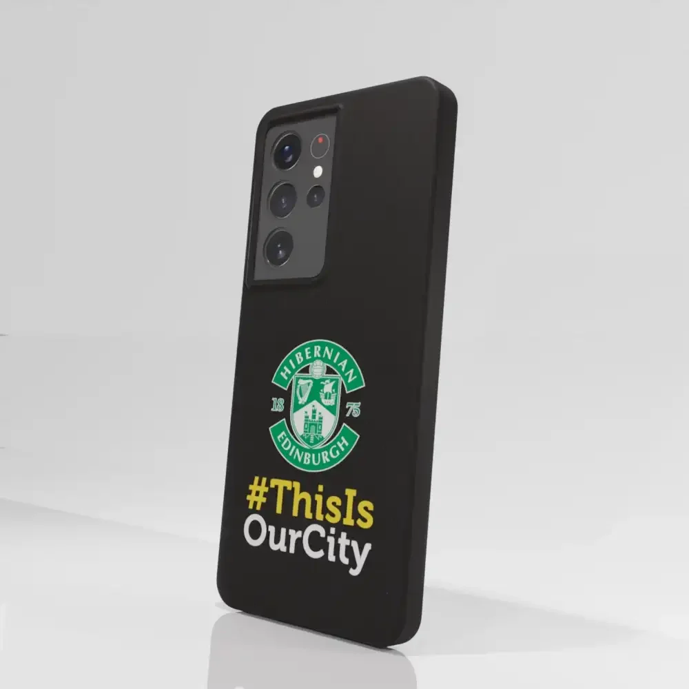 Hibernian FC Official Compostable Phone Case Design 86 - Image 72