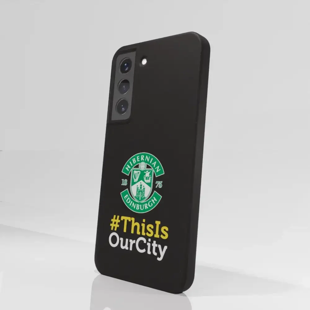 Hibernian FC Official Compostable Phone Case Design 86 - Image 74