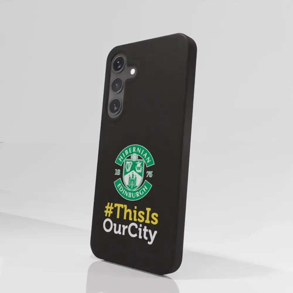 Hibernian FC Official Compostable Phone Case Design 86 - Image 80