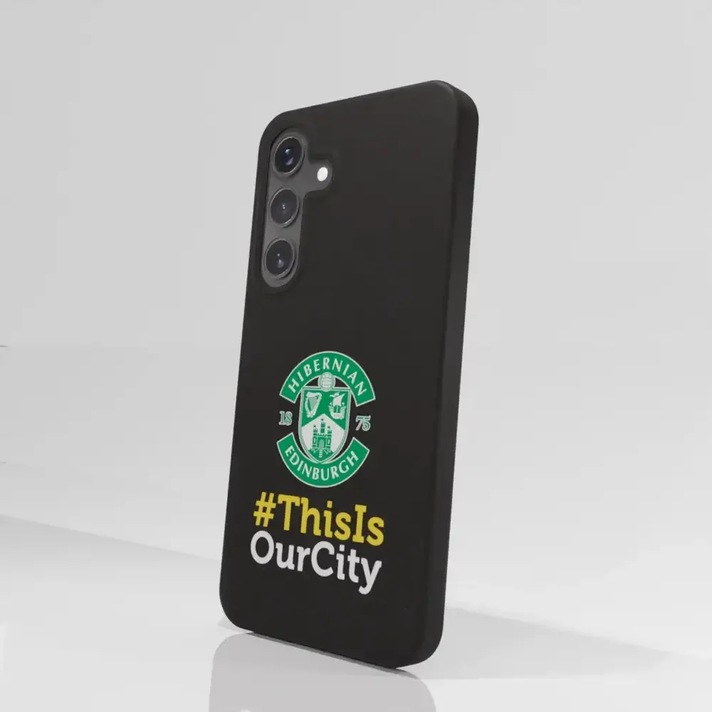 Hibernian FC Official Compostable Phone Case Design 86 - Image 83