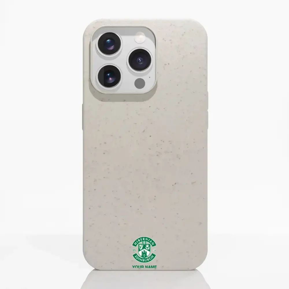 Hibernian FC Official Compostable Phone Case Design 99 + Name - Image 21