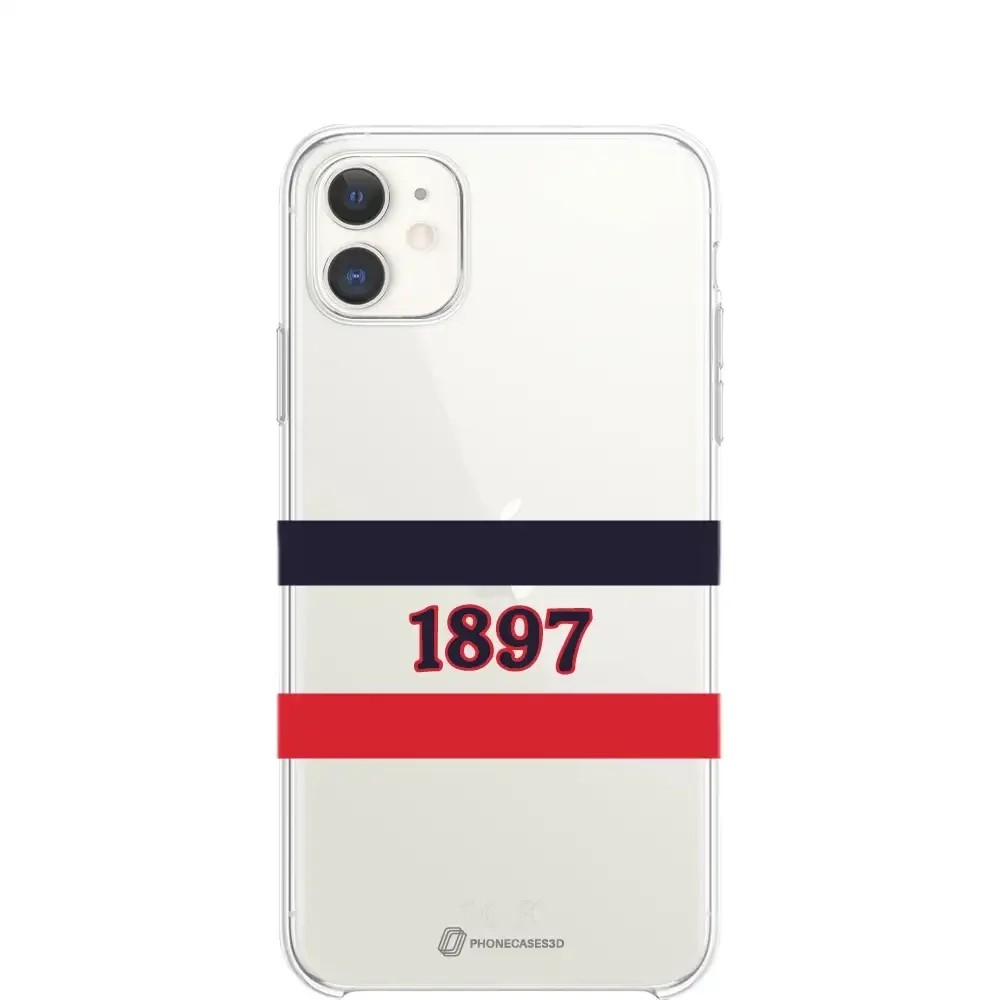 HIFK Hockey Official Clear Phone Case Design 1897 - Image 3