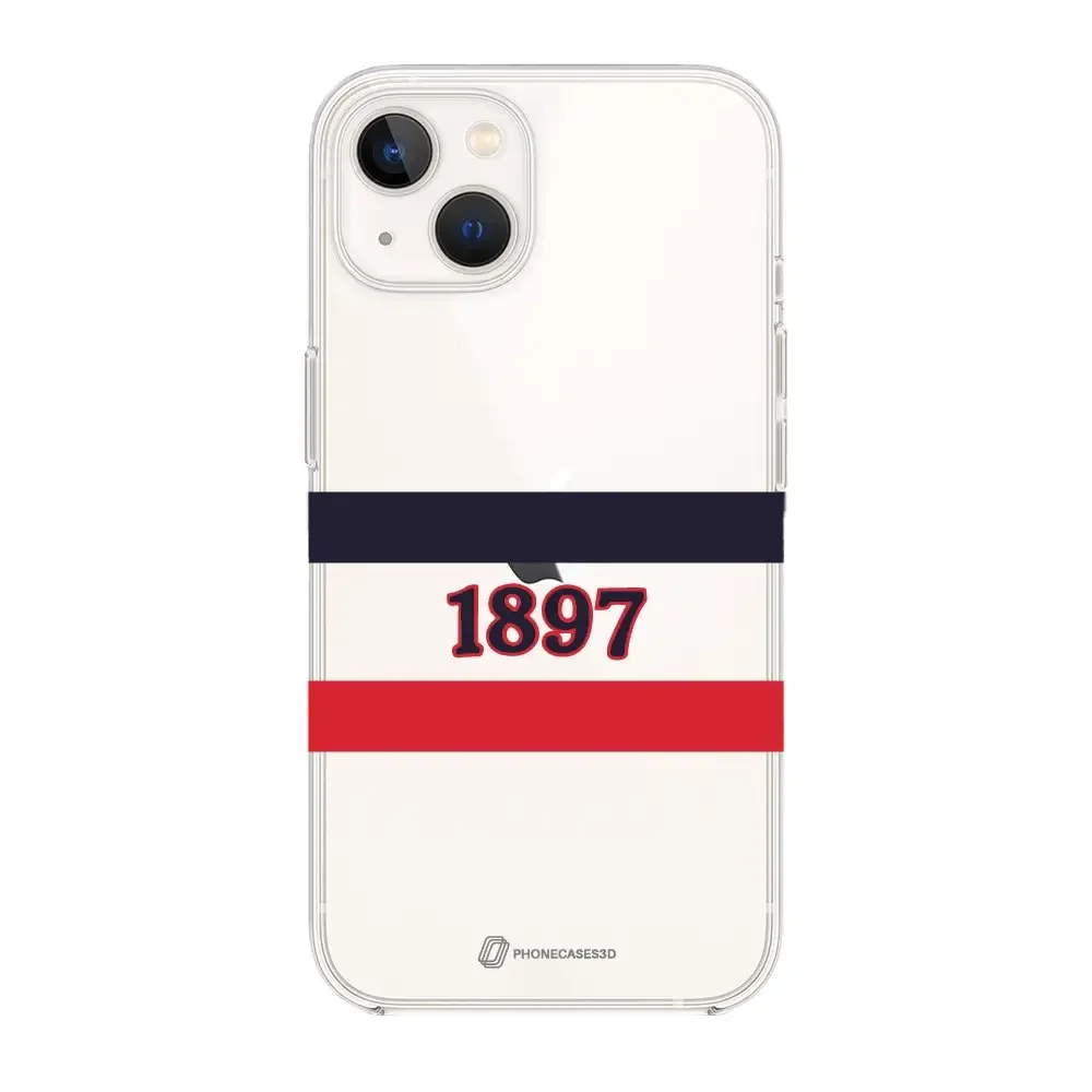 HIFK Hockey Official Clear Phone Case Design 1897 - Image 4