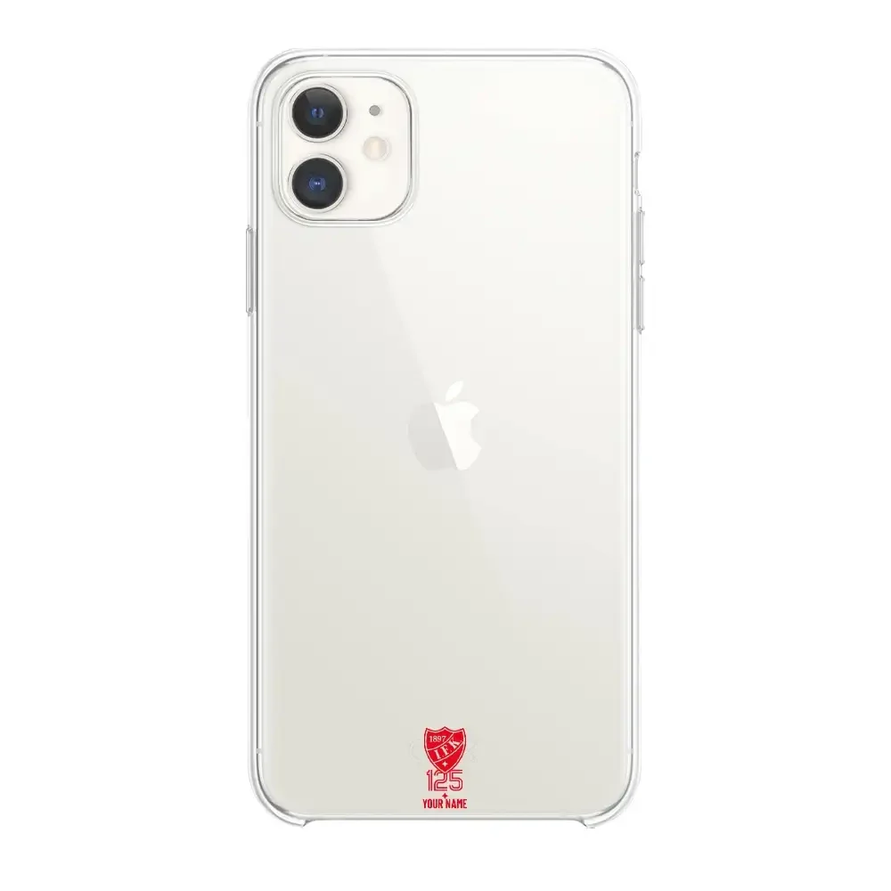 HIFK Hockey Official Clear Phone Case Design 46 + Name - Image 2