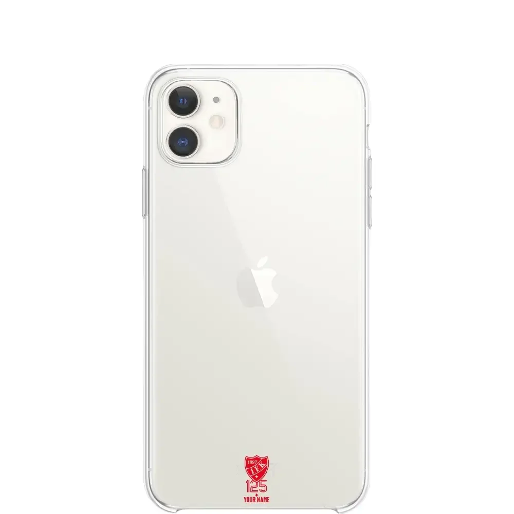 HIFK Hockey Official Clear Phone Case Design 46 + Name - Image 3