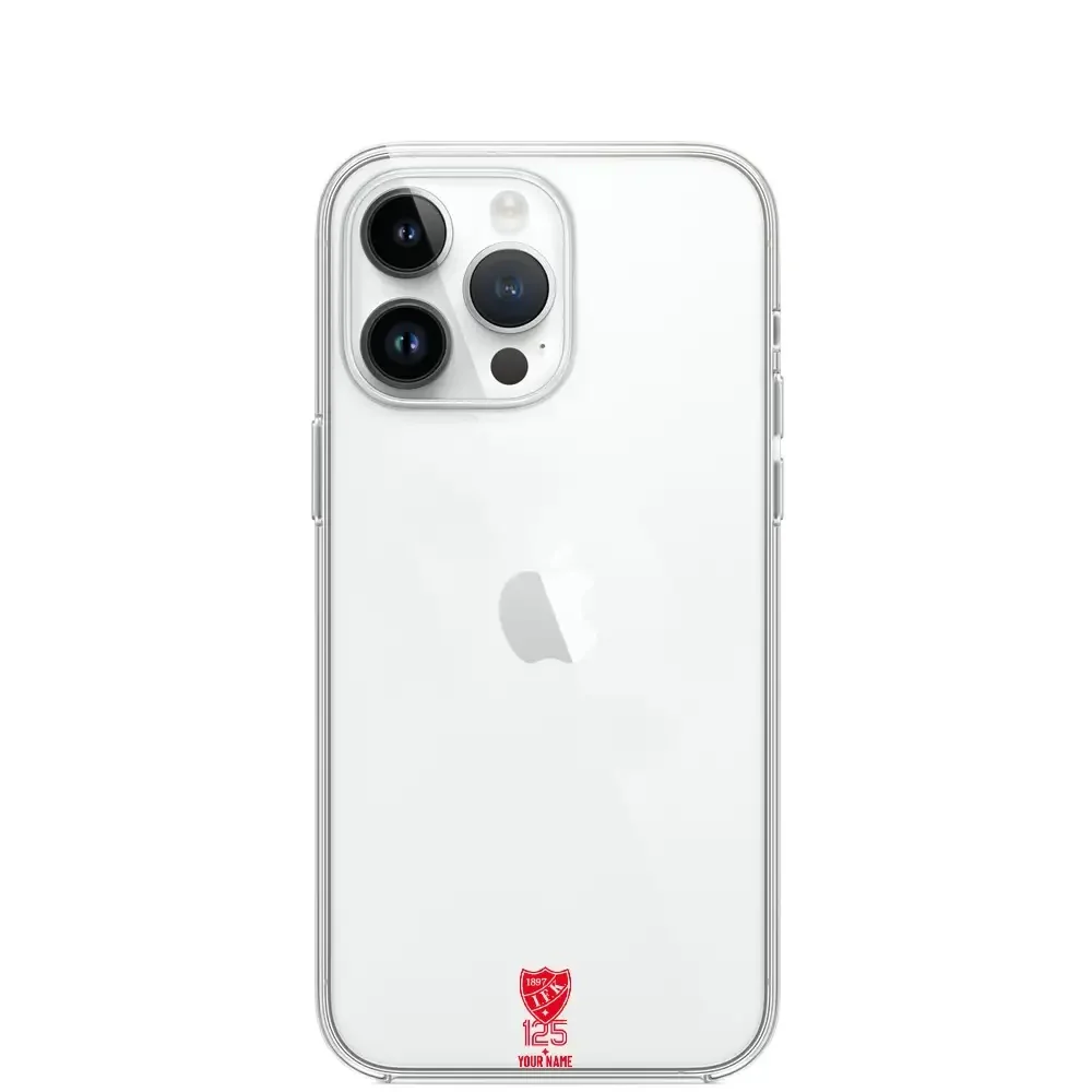 HIFK Hockey Official Clear Phone Case Design 46 + Name - Image 9