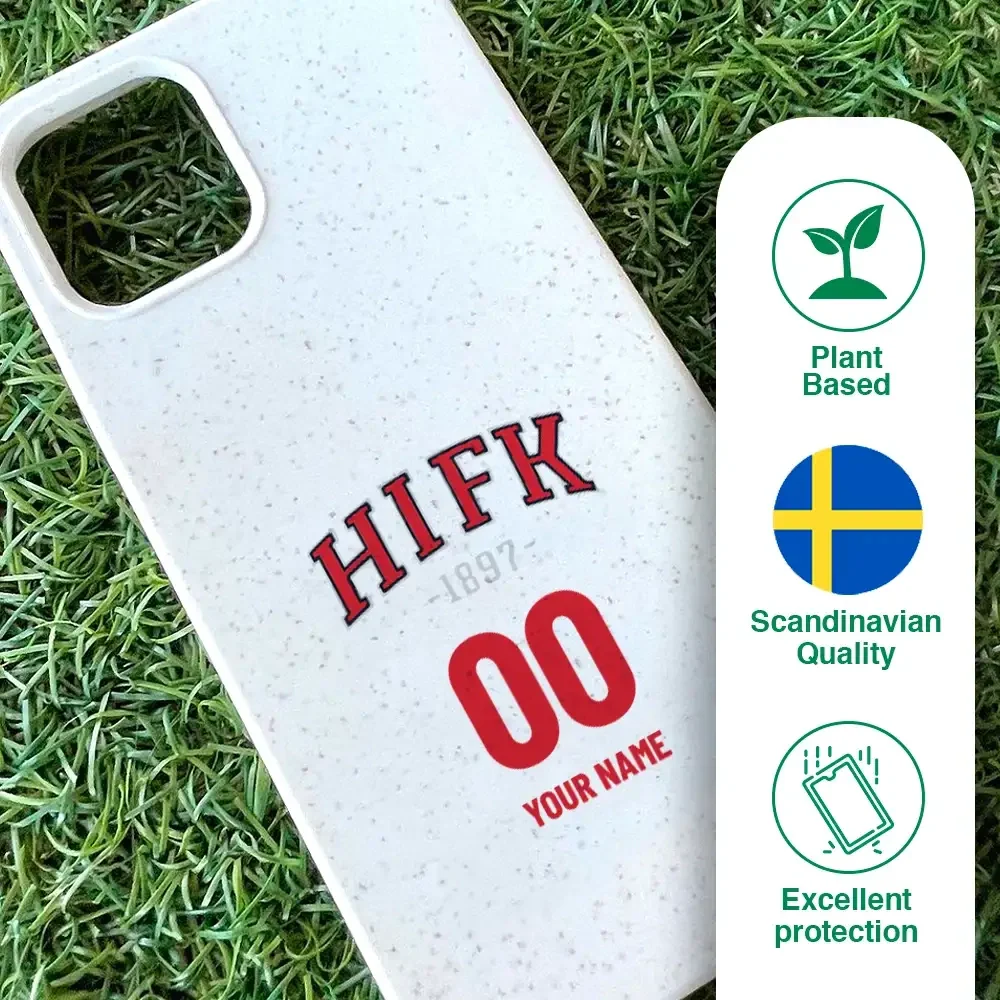 HIFK Hockey Official Compostable Phone Case 1897 Red - Image 80