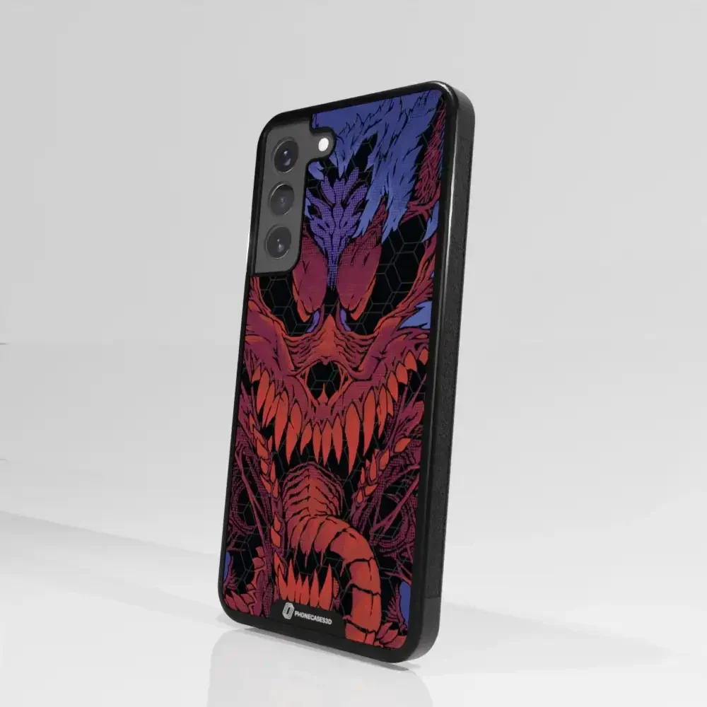 Hyperbeast Official 3D Phone Case Red & Blue Design - Image 107