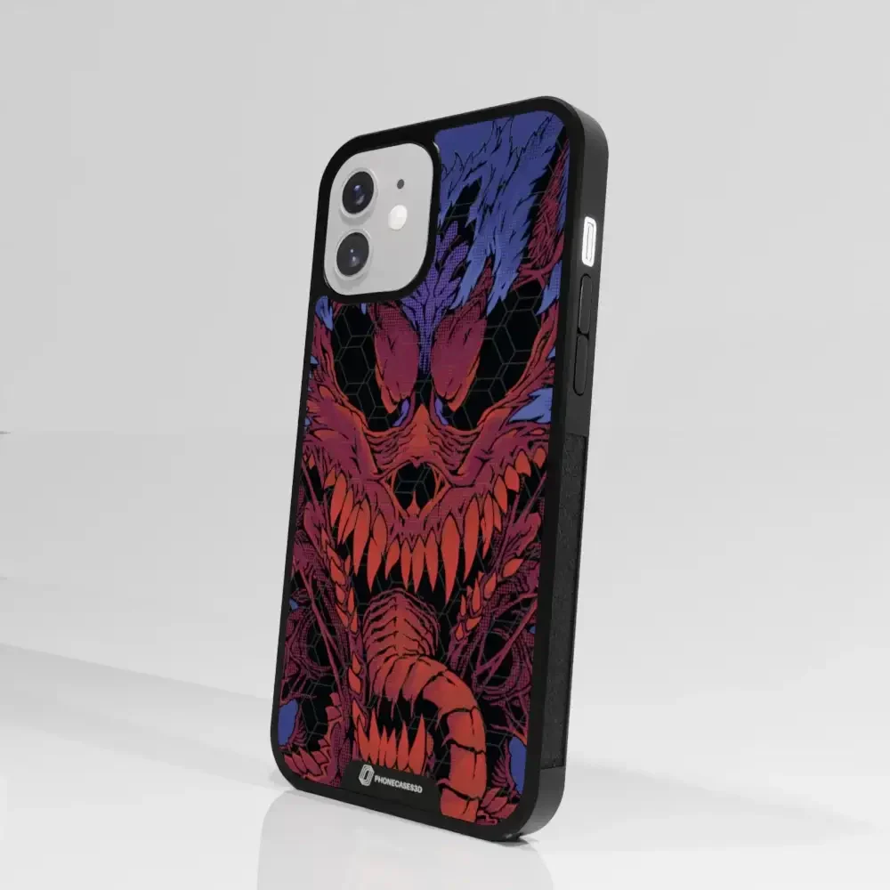 Hyperbeast Official 3D Phone Case Red & Blue Design - Image 82