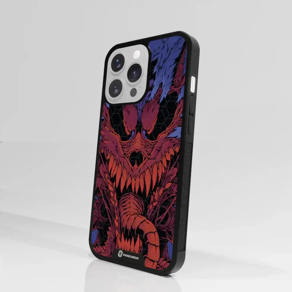 Hyperbeast Official 3D Phone Case Red & Blue Design - Image 86