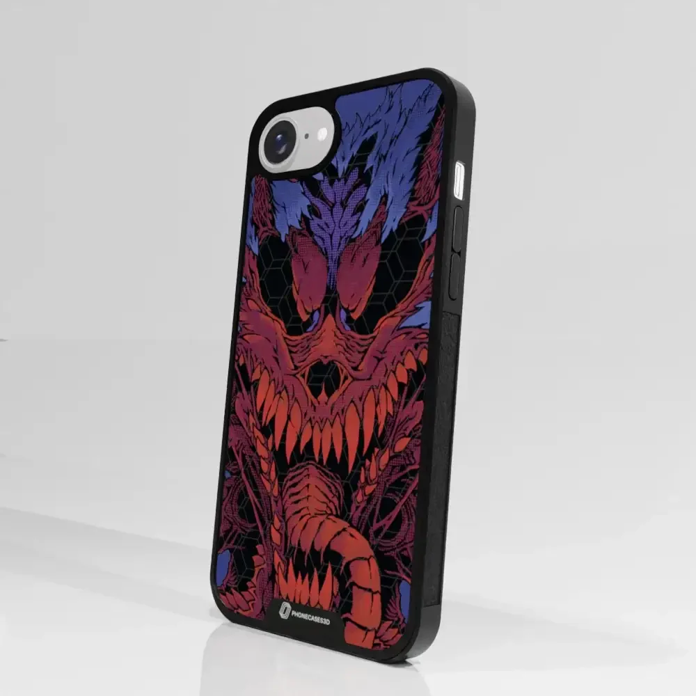 Hyperbeast Official 3D Phone Case Red & Blue Design - Image 97