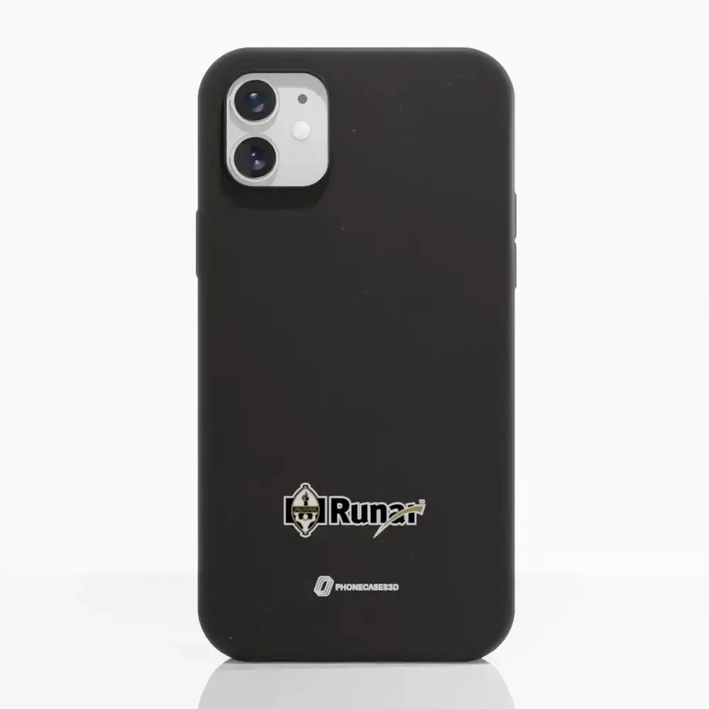 IL Runar Official Black Compostable Phone Case Crest