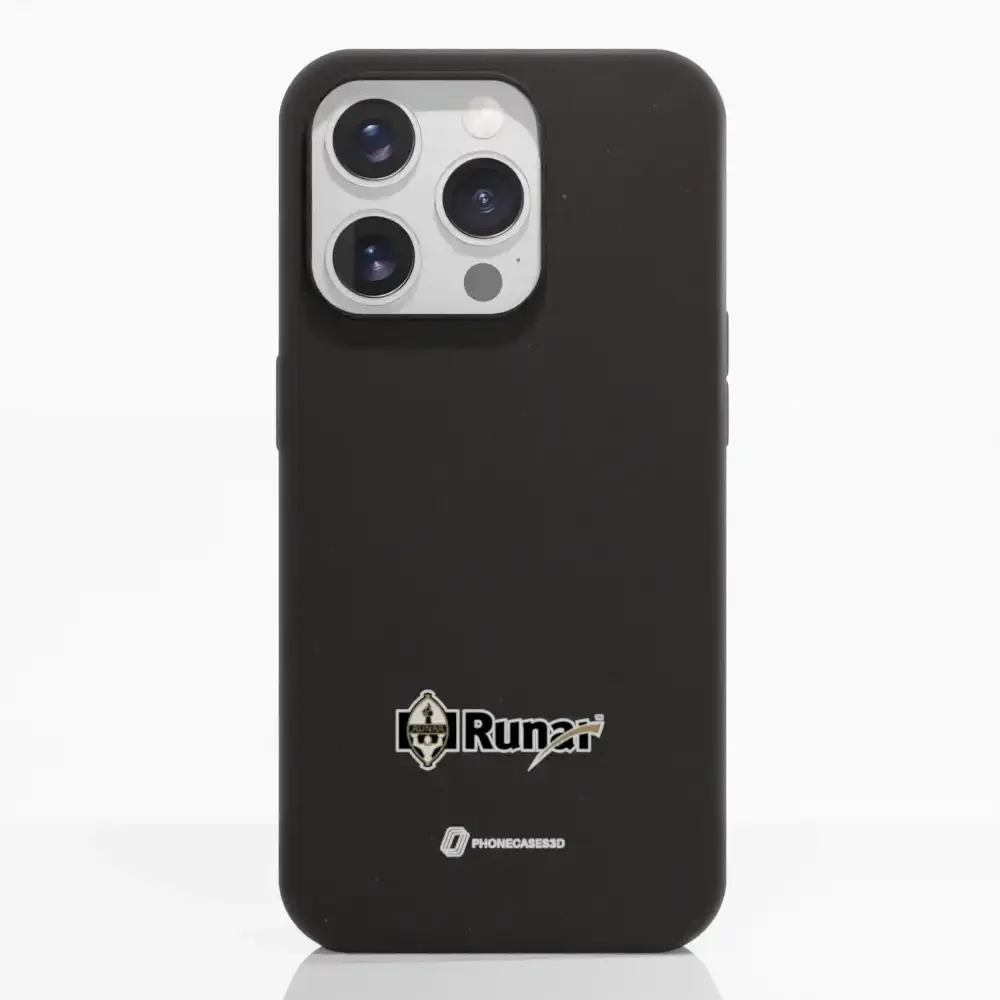 IL Runar Official Black Compostable Phone Case Crest - Image 20
