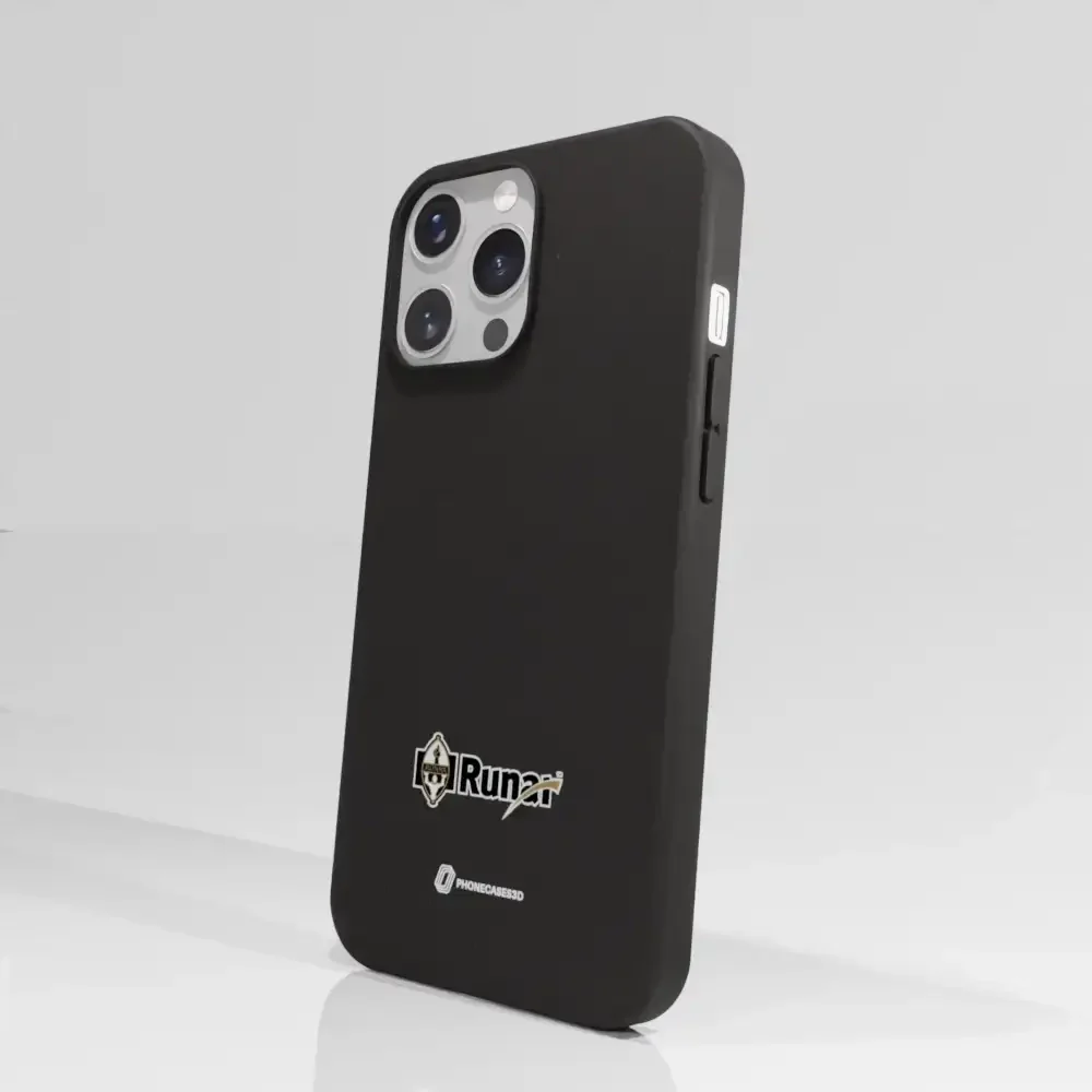 IL Runar Official Black Compostable Phone Case Crest - Image 58