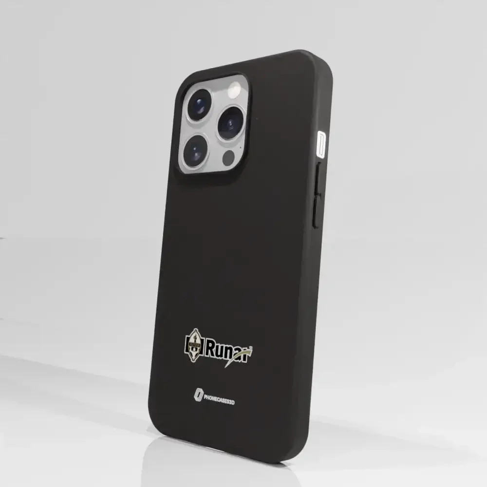 IL Runar Official Black Compostable Phone Case Crest - Image 67