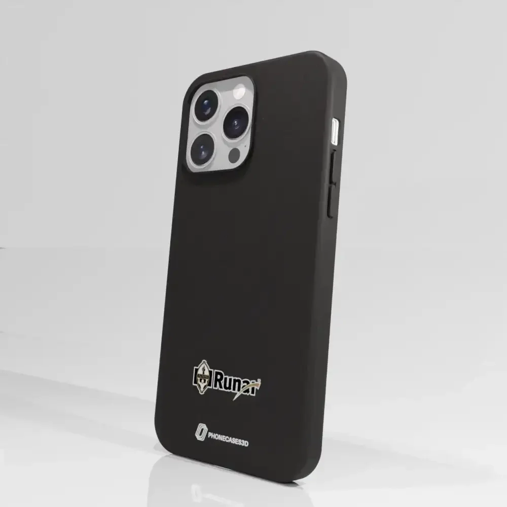 IL Runar Official Black Compostable Phone Case Crest - Image 68