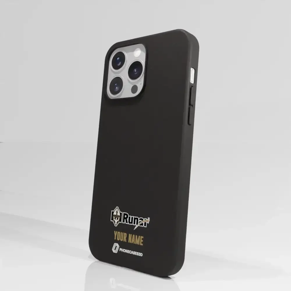 IL Runar Official Black Compostable Phone Case Crest - Image 68