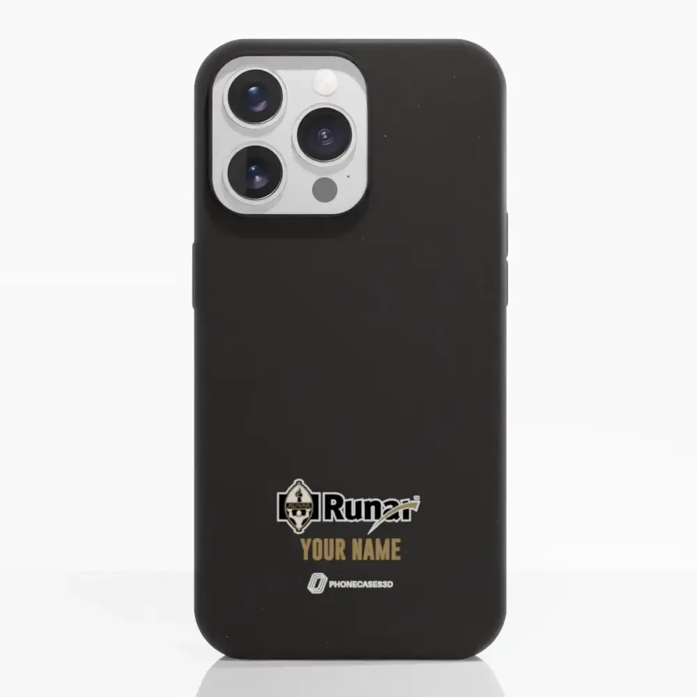 IL Runar Official Black Compostable Phone Case Crest - Image 7