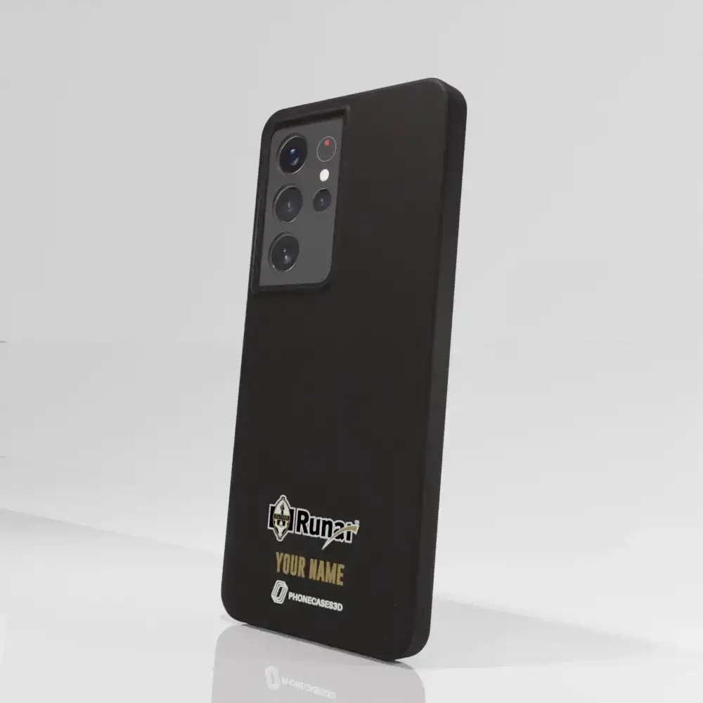IL Runar Official Black Compostable Phone Case Crest - Image 71