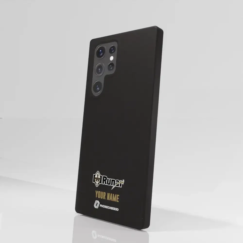 IL Runar Official Black Compostable Phone Case Crest - Image 74