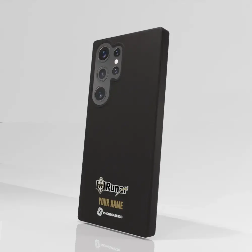IL Runar Official Black Compostable Phone Case Crest - Image 77