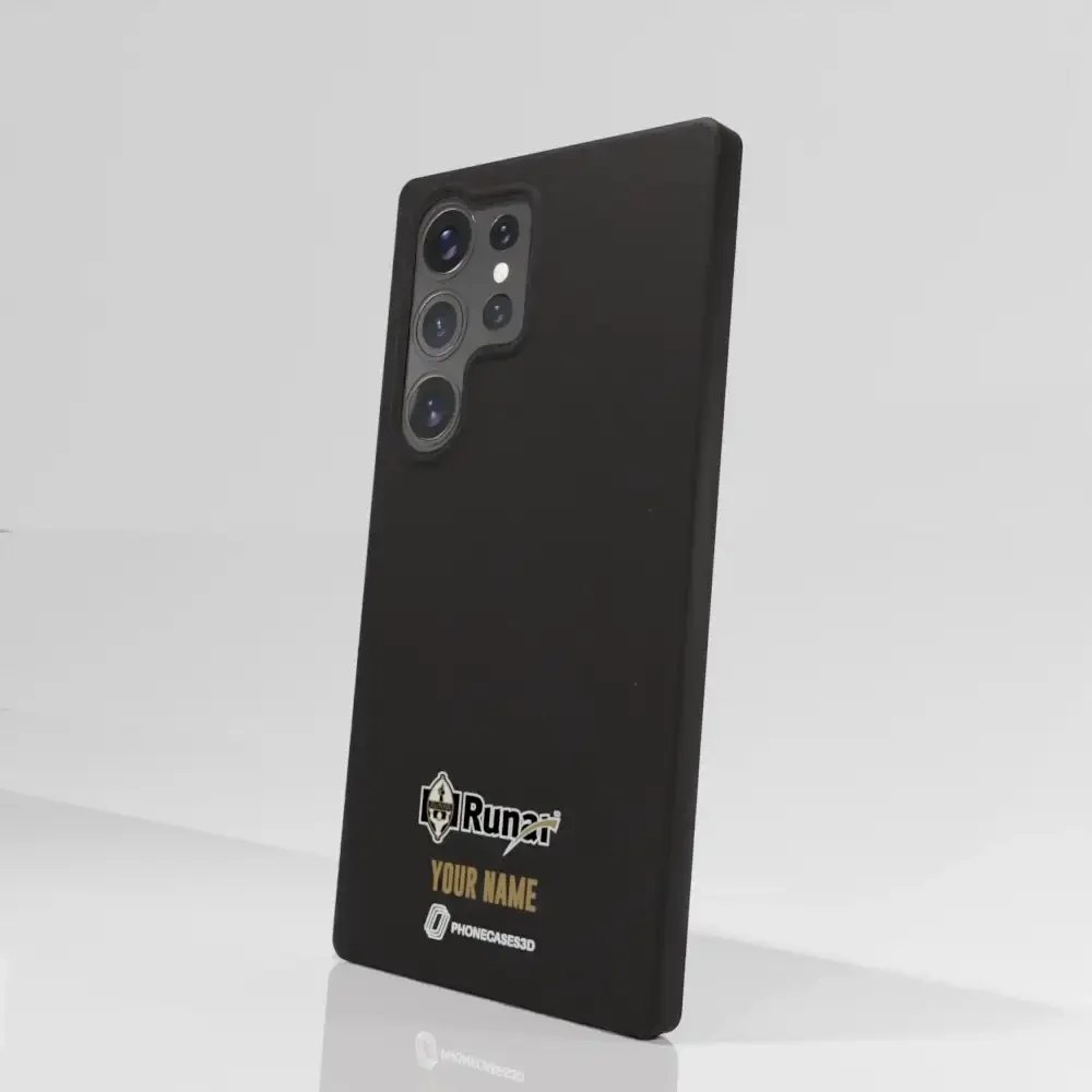 IL Runar Official Black Compostable Phone Case Crest - Image 80