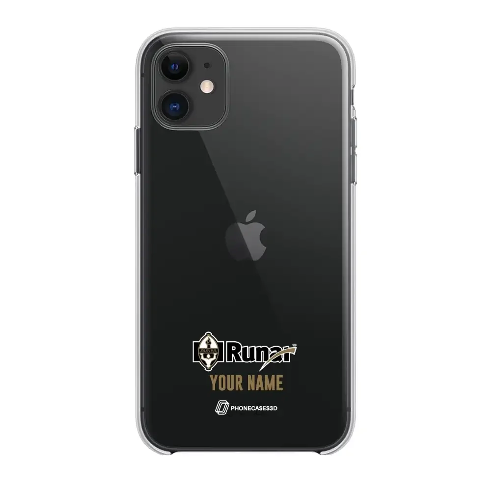 IL Runar Official Clear Phone Case Minimal Crest